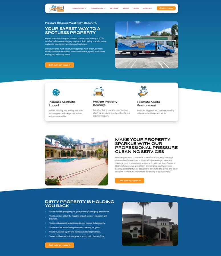 Jones-Pressure-Cleaning-website
