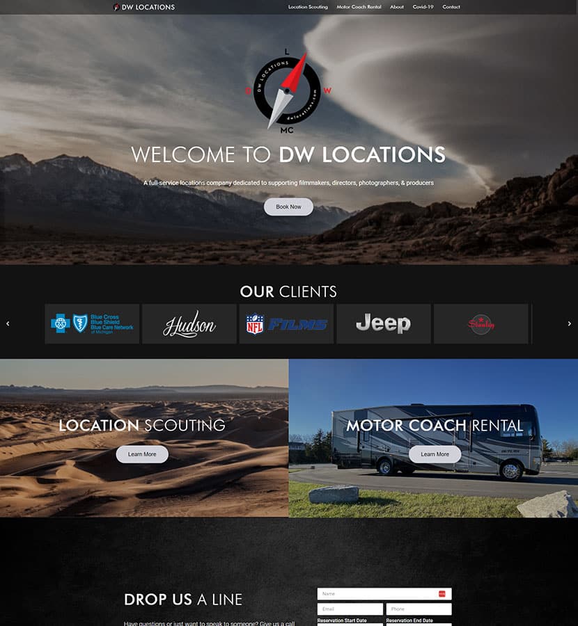 DW locations website